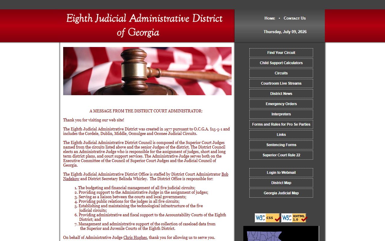 Wilcox County court records Eighth Judicial Administrative District