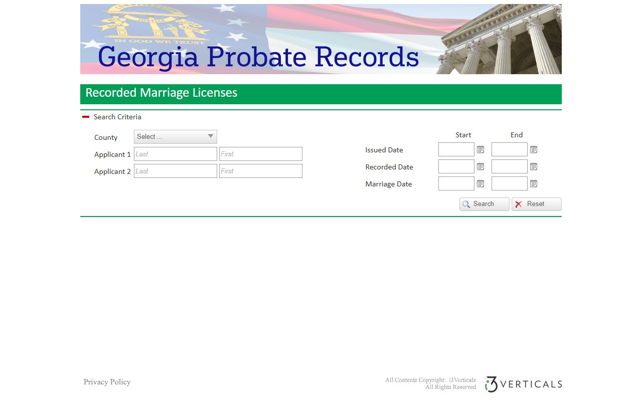 Wilcox County marriage records Georgia Probate Records marriage search